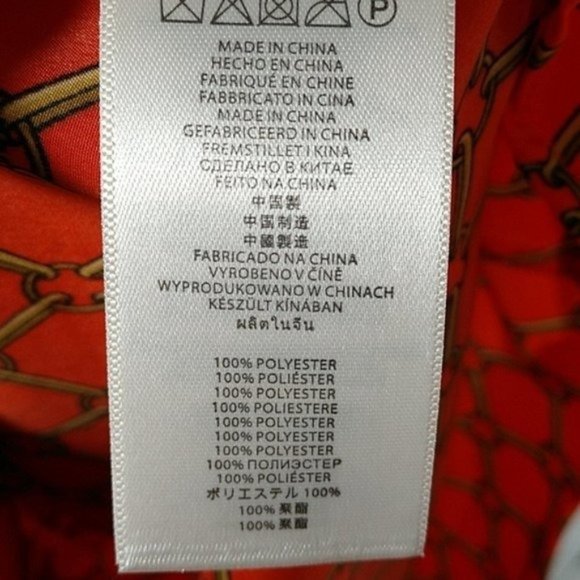 NWT! Michael Kors Mandarin Printed Dress - Picture 6 of 6